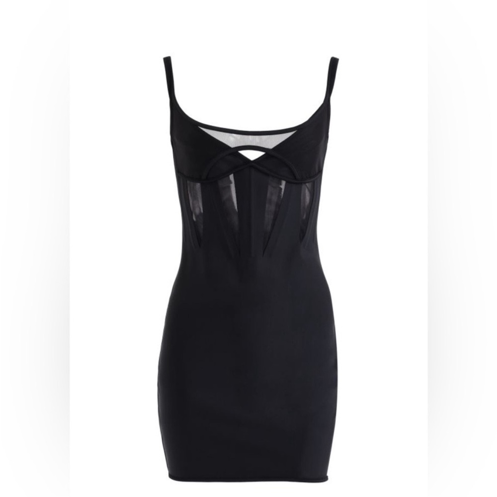 NWT Mugler H&M Corset Dress XL